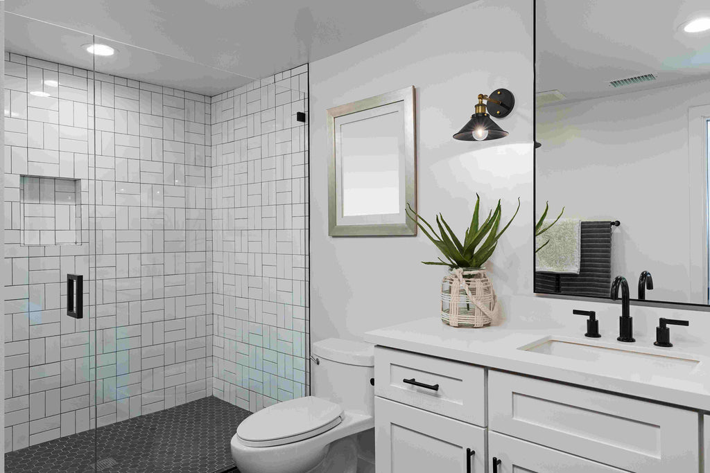Men's Bathroom Oasis: Refreshing Showers and Grooming Galore