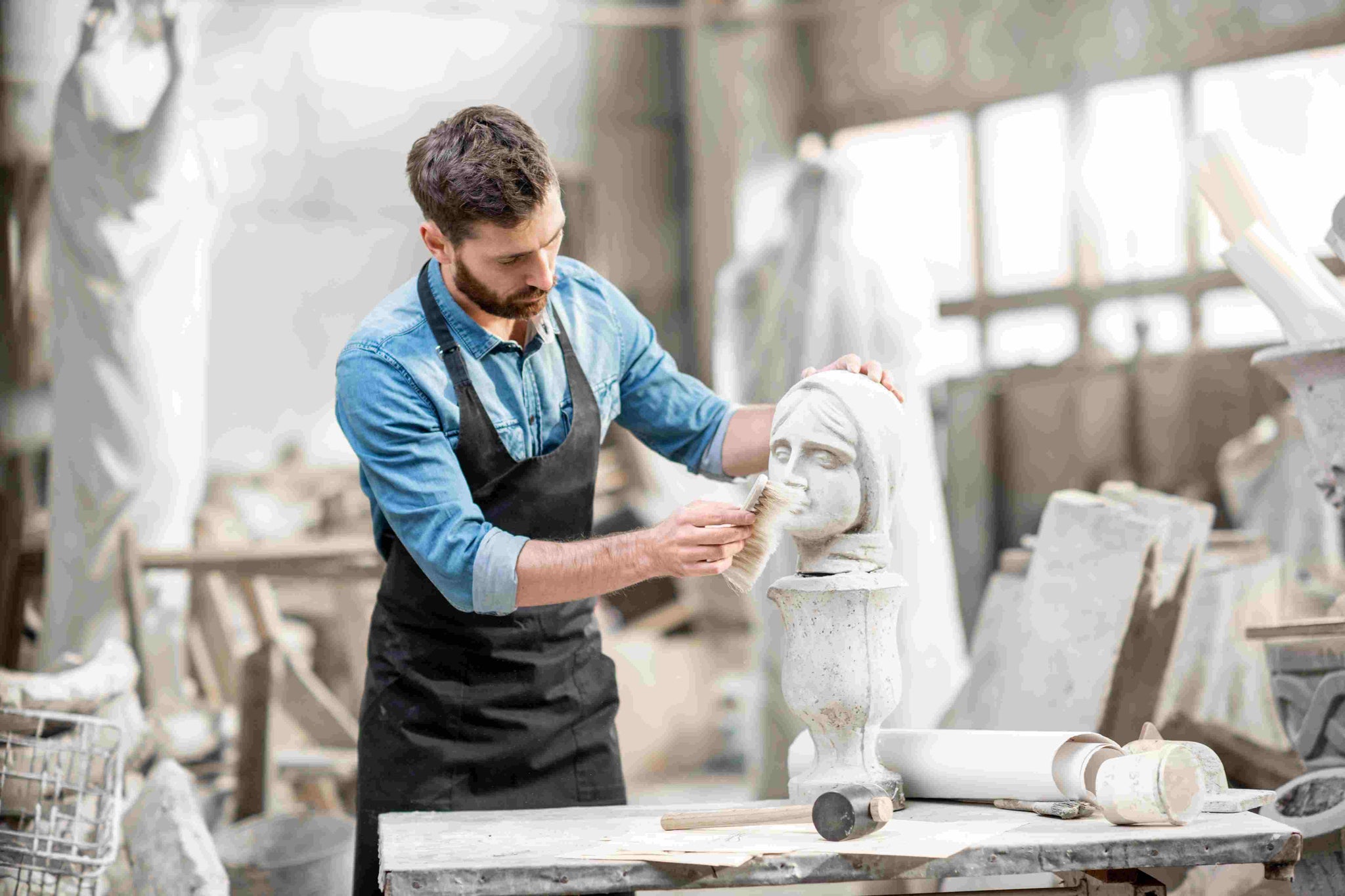 Men's Sculpting with Clay: Creating Detailed Figures and Art