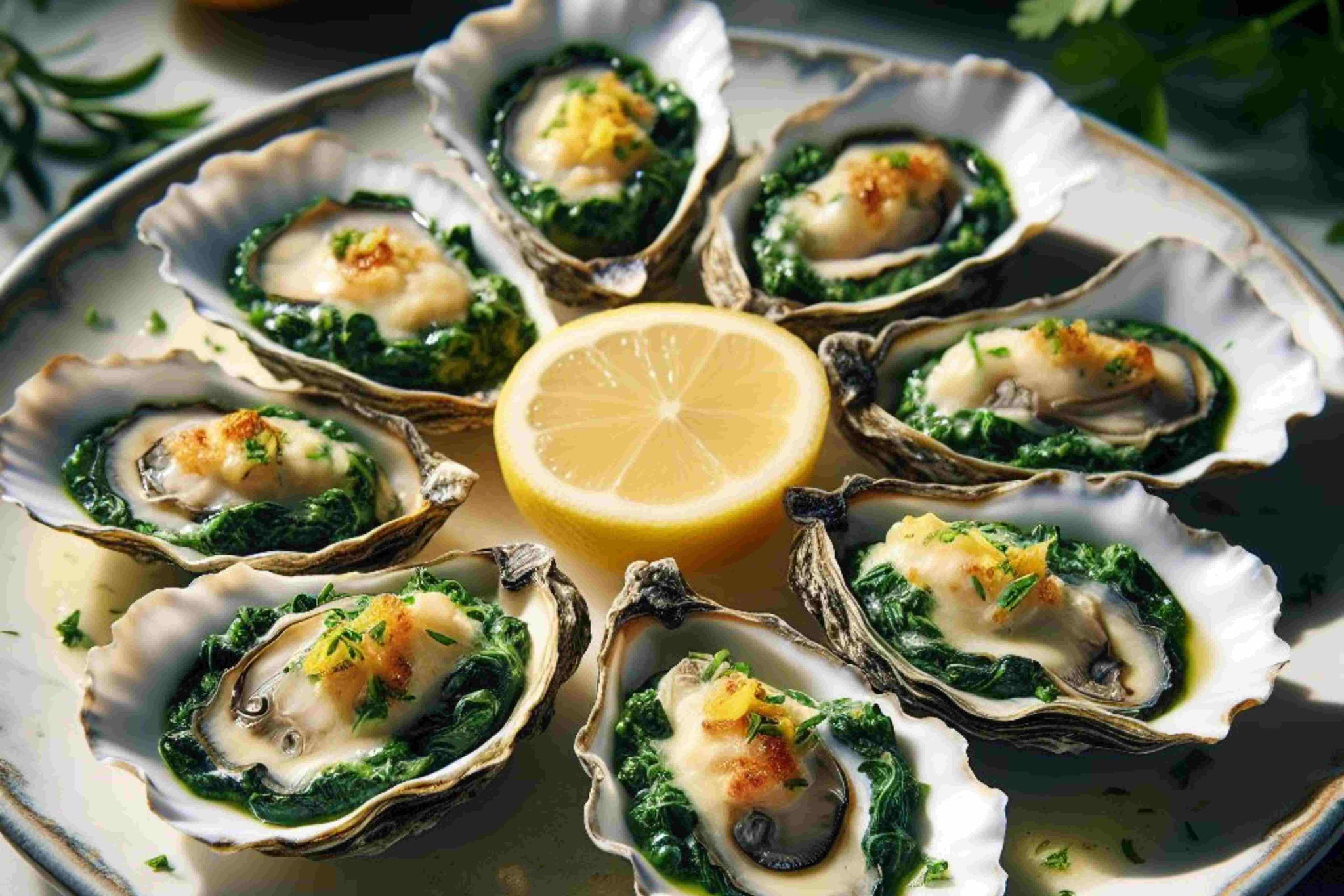 Oysters Rockefeller Royale: Decadent Delights Fit for Distinguished Men