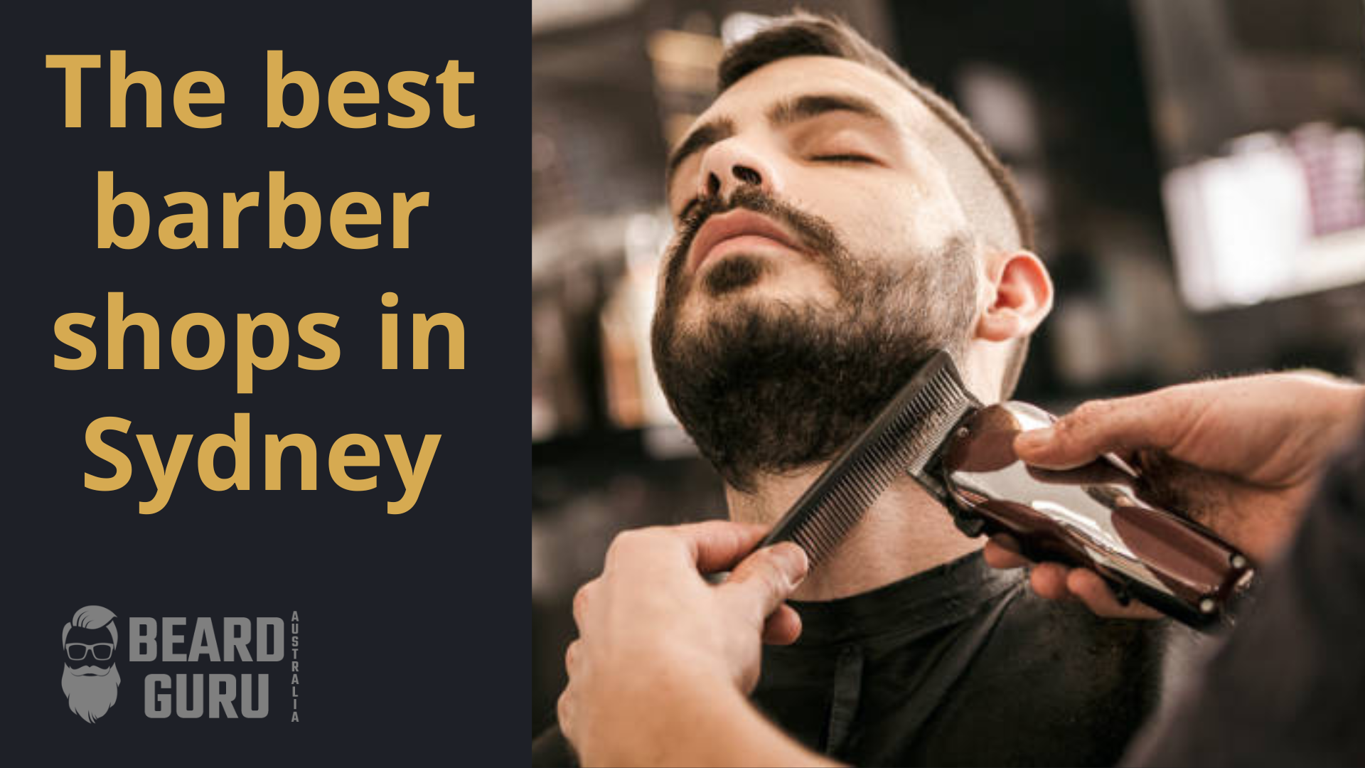 The best barber shops in Sydney