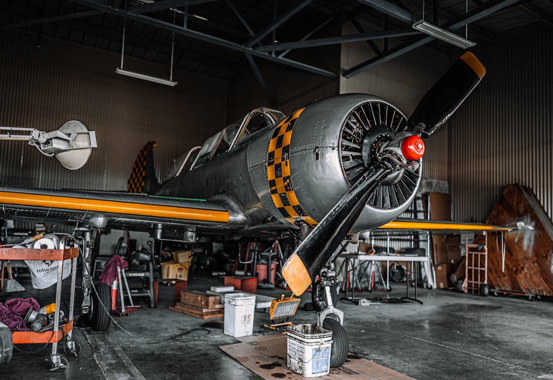 Engineering Airborne Safety: Men in Aircraft Maintenance