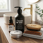 Load image into Gallery viewer, All in one Beard Care Pack - Beard oil, Beard Wash, Beard Balm and Beard Brush
