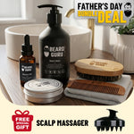 Load image into Gallery viewer, All in one Beard Care Pack - Beard oil, Beard Wash, Beard Balm and Beard Brush
