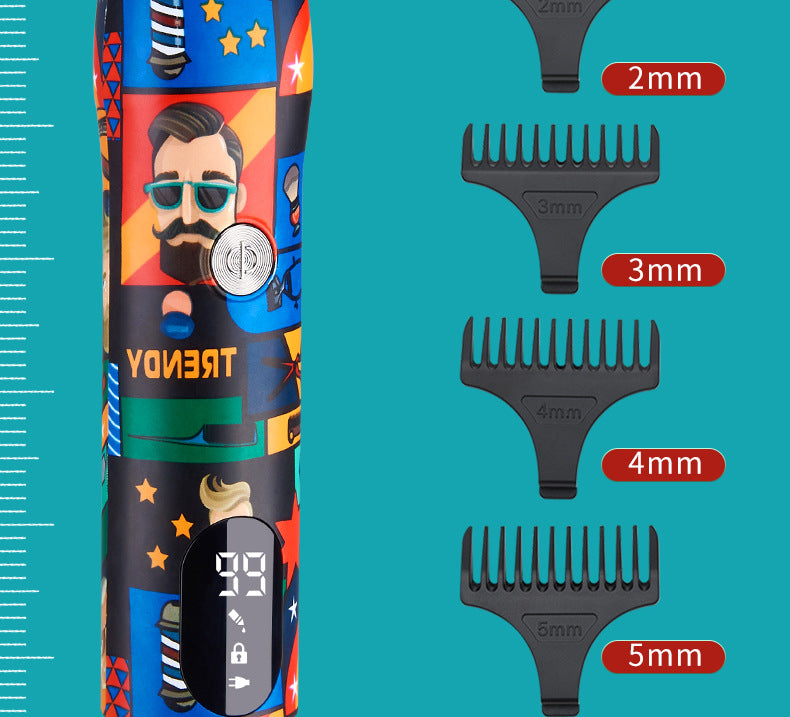 Beard Trimmer - Rechargeable and Cordless (2022 Design)
