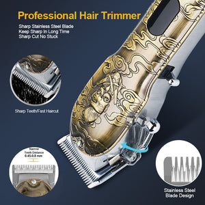 Hair Clipper - Professional Salon Grade,  Rechargeable and Cordless