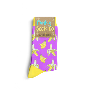 Slippery Bananas - Bamboo Sock