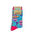Load image into Gallery viewer, Pre-hispanic Day Of The Dead - Bamboo Sock
