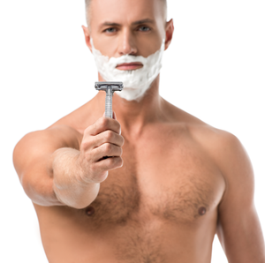 Safety Razor Kit by Beard Guru - Razor, Shaving Brush, Shaving Bowl And Stand