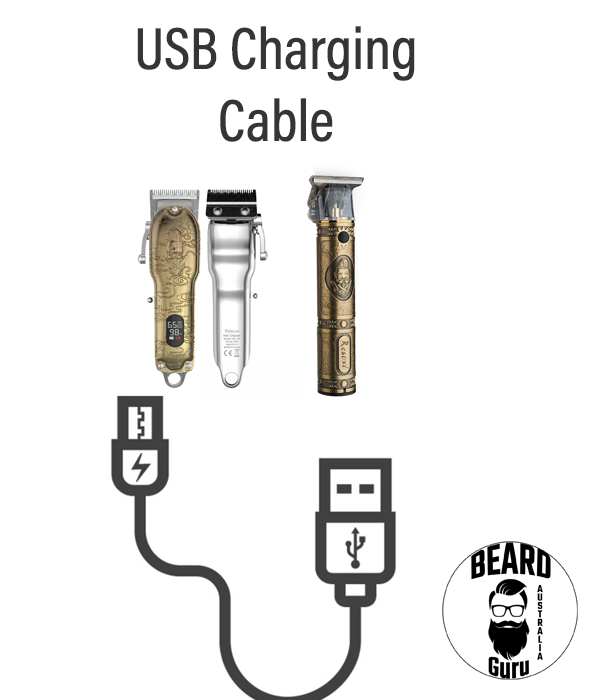 Extra USB Cable for - Beard Trimmer and Hair Clipper