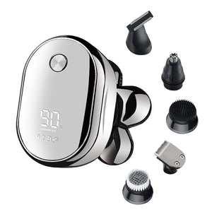 6 in 1 Electric Shaver - Shaver, Trimmer, Nose Trimmer + Many More